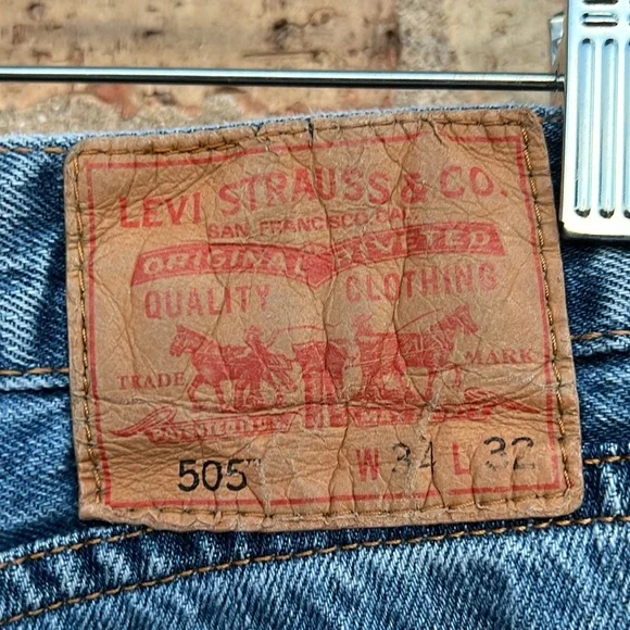 Levi Straus 505 Men’s Jeans - Picture 5 of 9